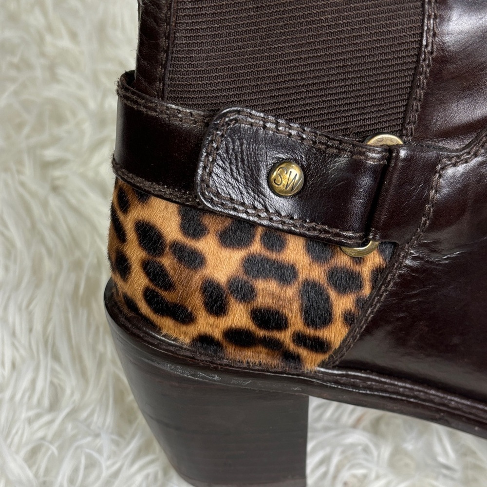 Stuart Weitzman Leather Riding Boots - Picture 3 of 10